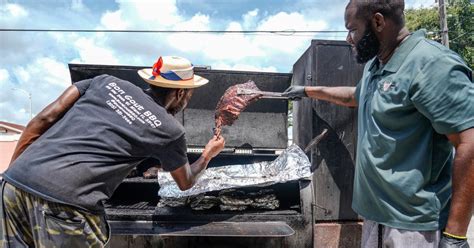 haiti barbecue eating people